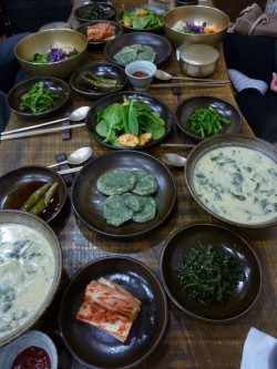 budhist veggie meal Jeju